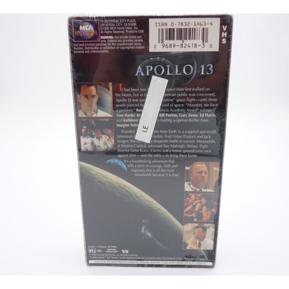 Apollo 13 VHS MCA Universal New sealed - Picture 2 of 2
